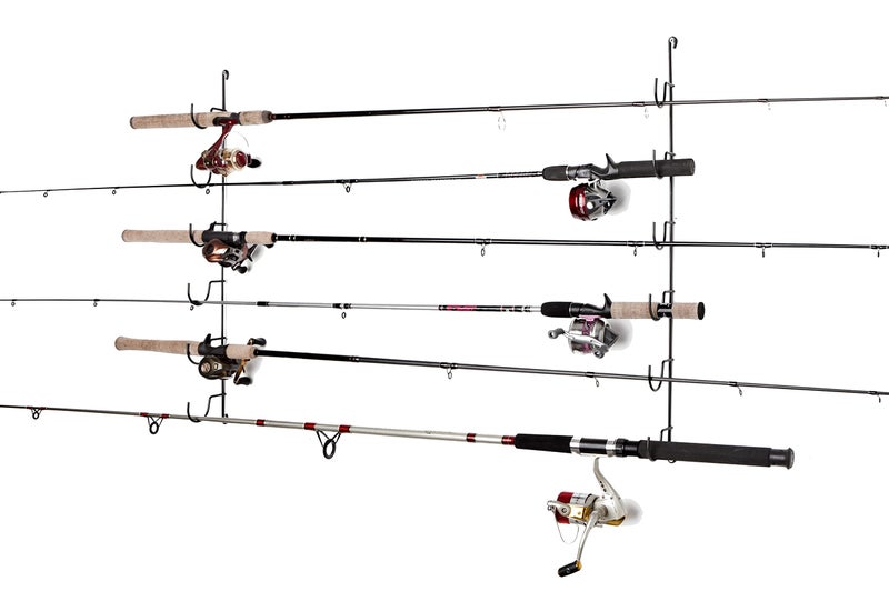 Rack'em Horizontal 6-Rod Fishing Rod Rack, (7006) - Image 2